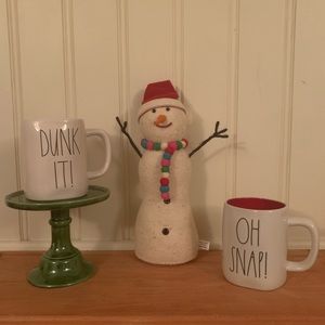 Rae Dunn Christmas mug set